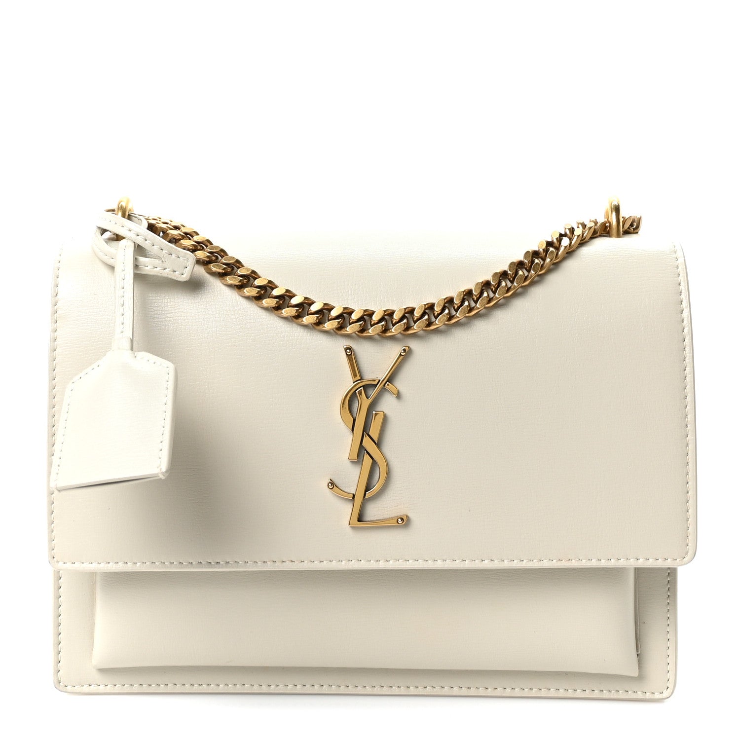 Calfskin Medium Monogram Sunset Crema Soft