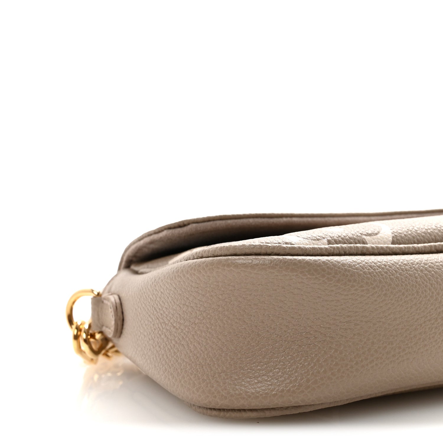 Empreinte Monogram Giant Ivy Wallet On Chain Tourterelle Creme