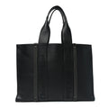 Calfskin Large Woody Tote Black