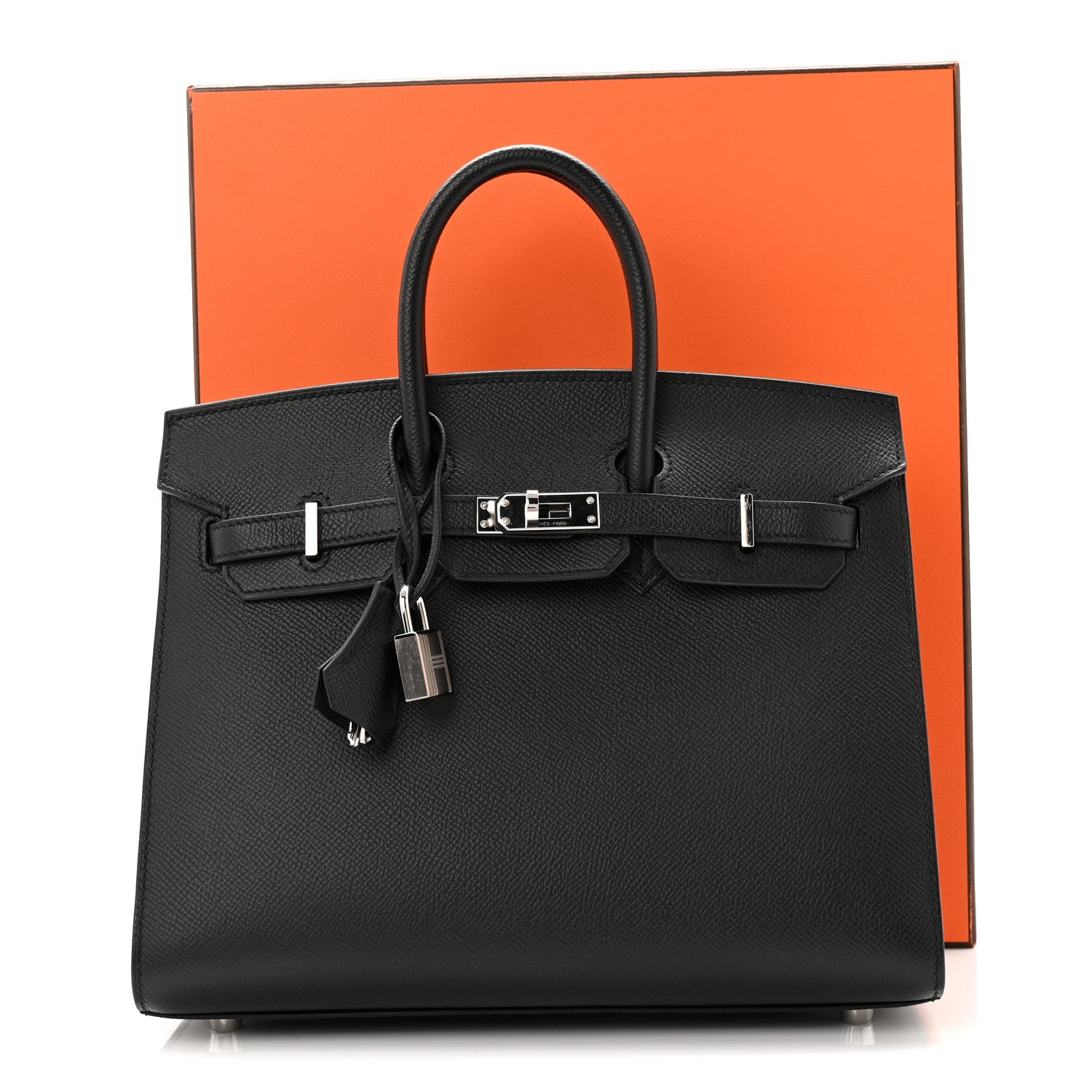 Epsom Birkin Sellier 25 Black