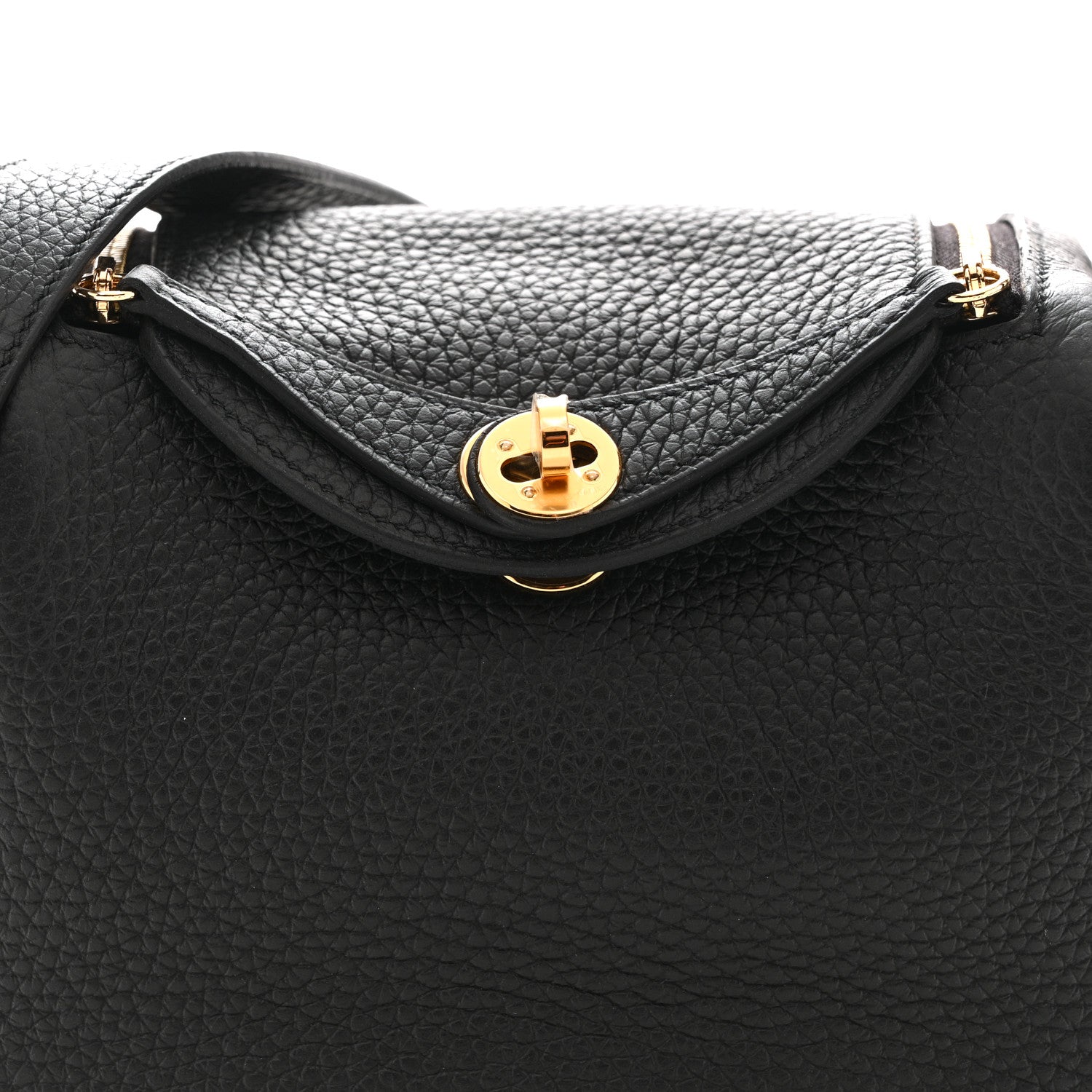Taurillon Clemence Mini Lindy 20 Black