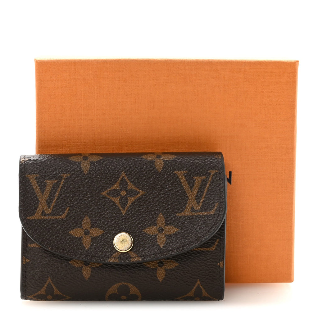 Monogram Rosalie Coin Purse Rose Ballerine