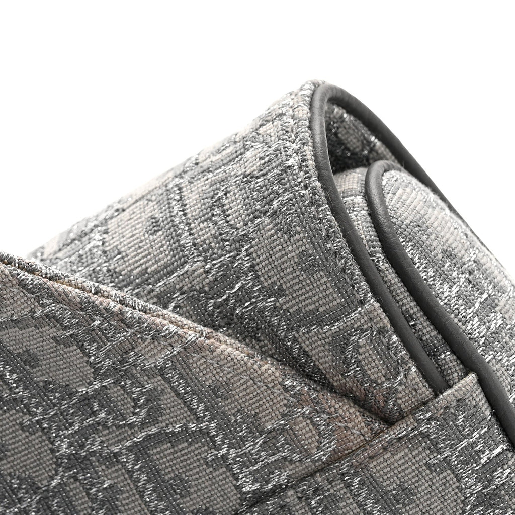 Oblique Mens Saddle Bag Grey