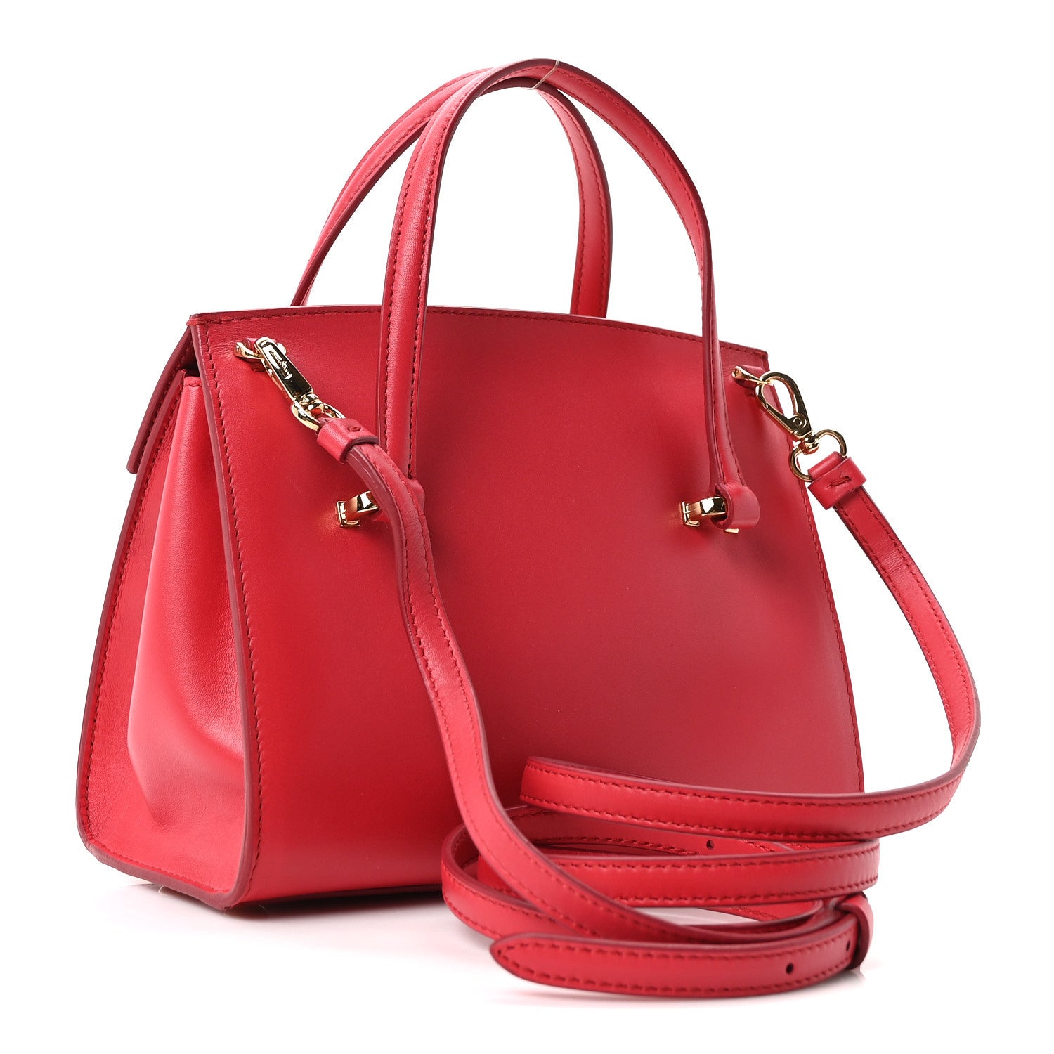 Calfskin Mini Mara Bag Pamplona Rosso