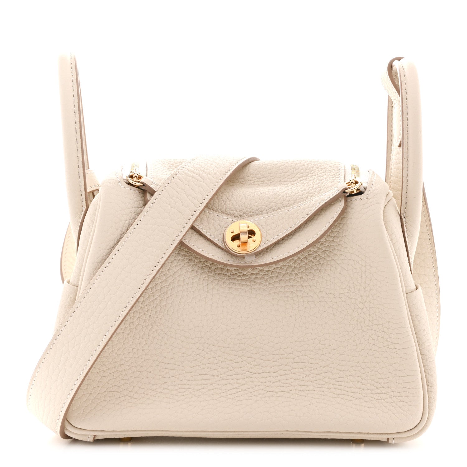 Taurillon Clemence Mini Lindy 20 Craie