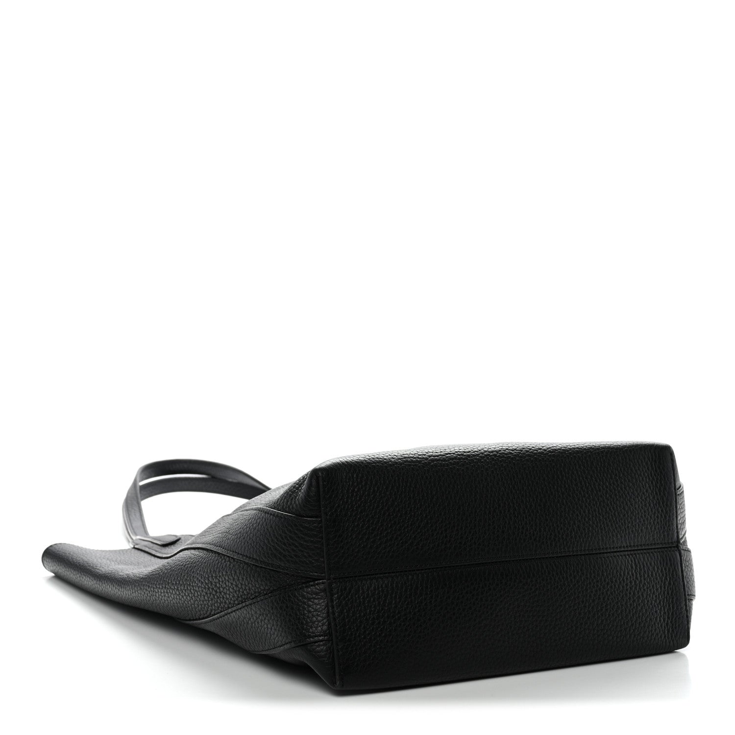 Heavy Grain Bayswater North South Tote Black