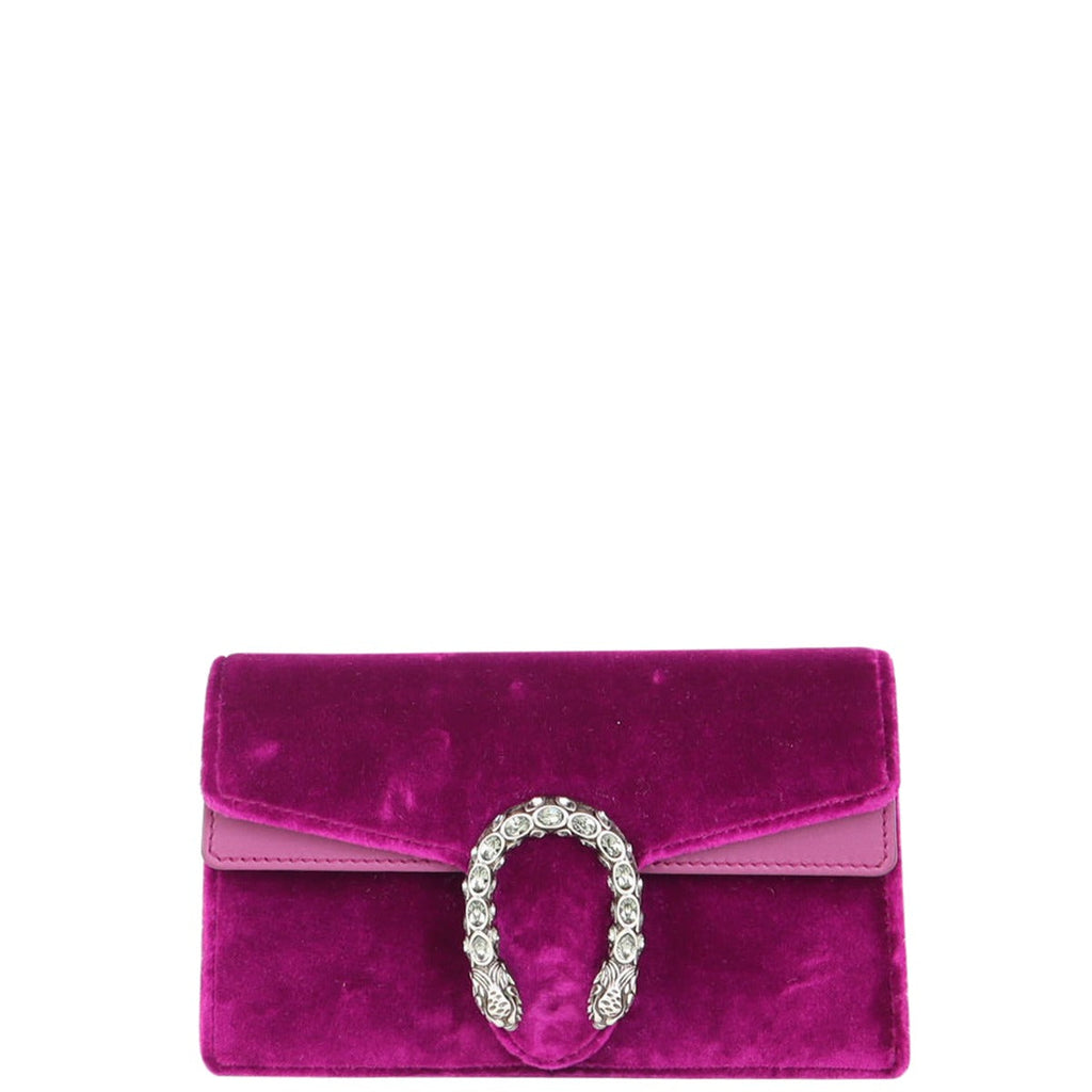Gucci Dionysus Super Mini Velvet Bag