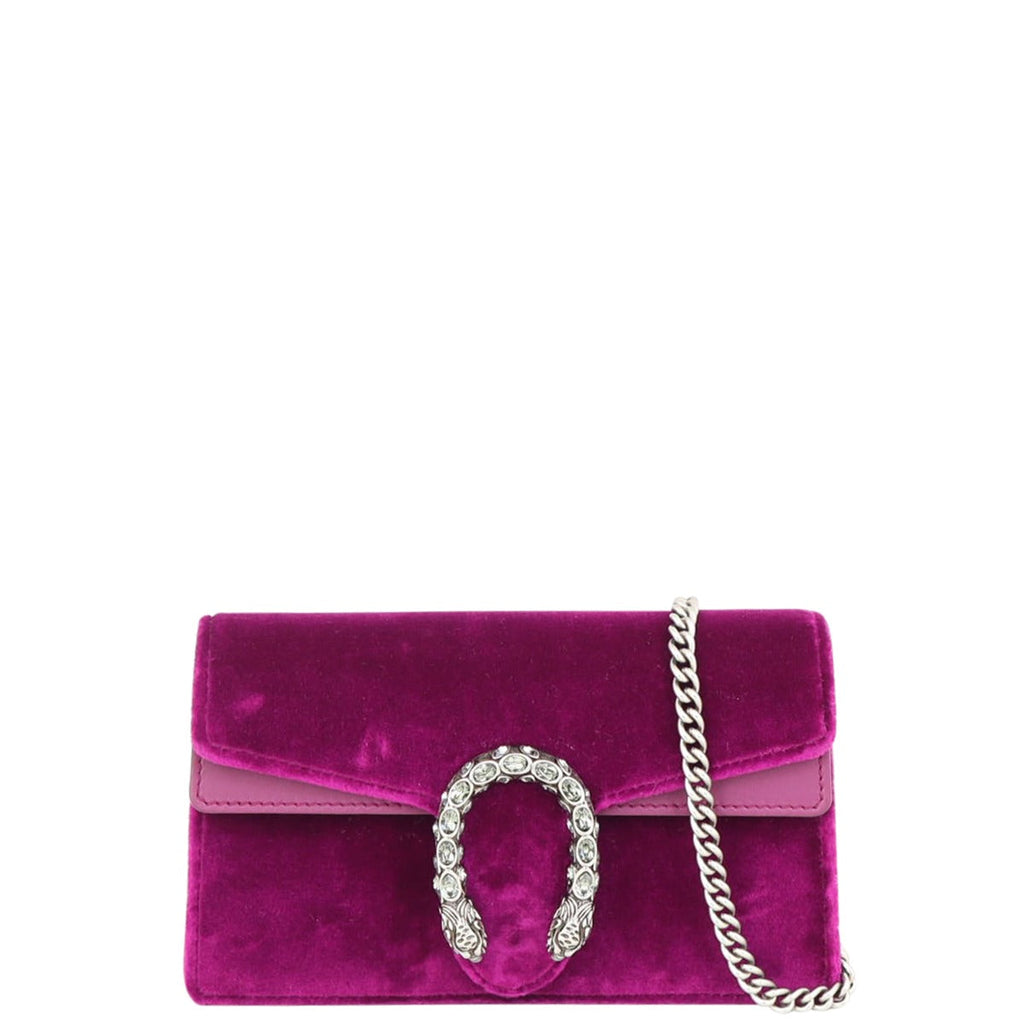 Gucci Dionysus Super Mini Velvet Bag
