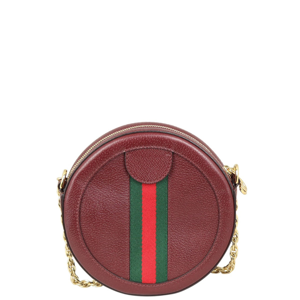 Gucci Ophidia Round Mini Shoulder Bag