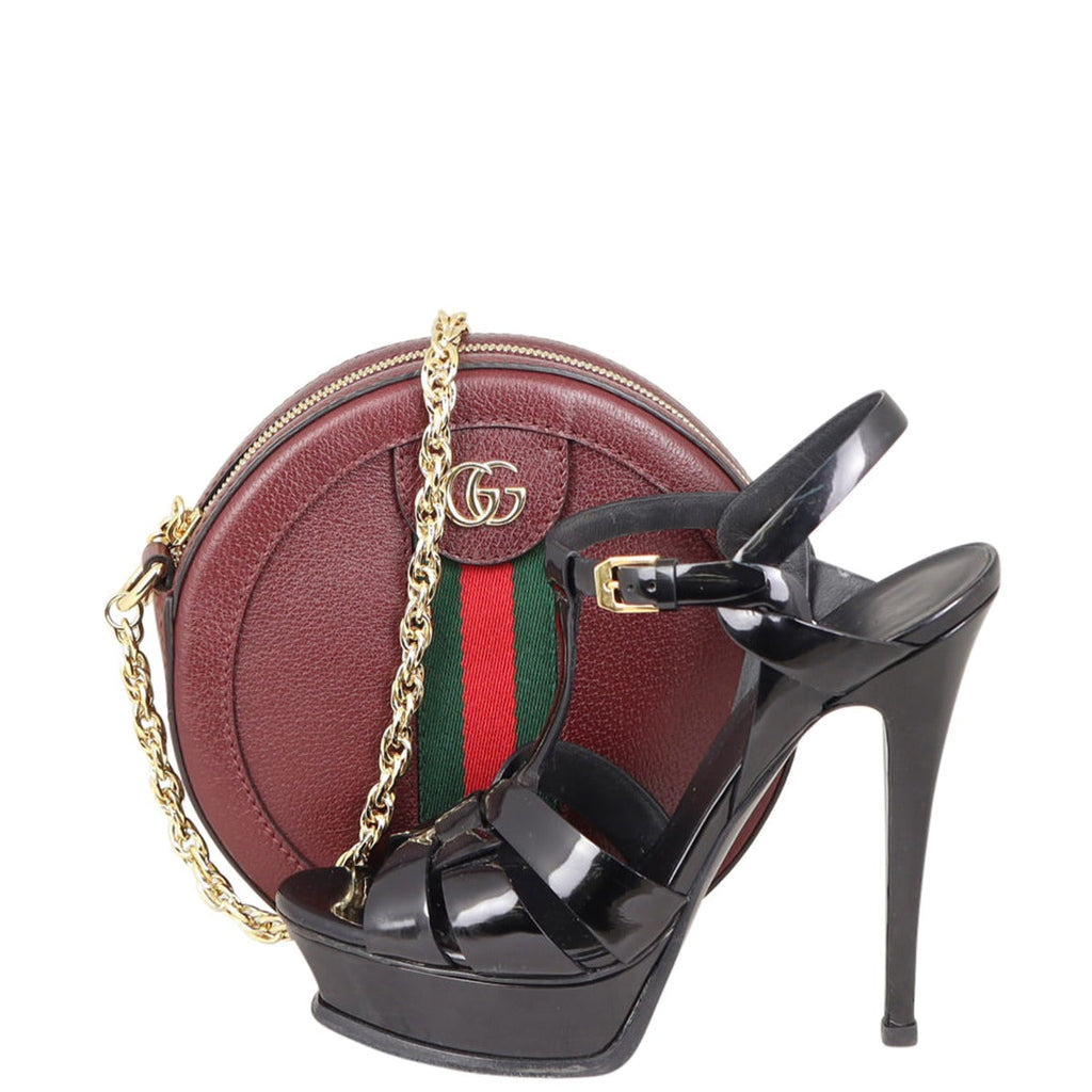 Gucci Ophidia Round Mini Shoulder Bag