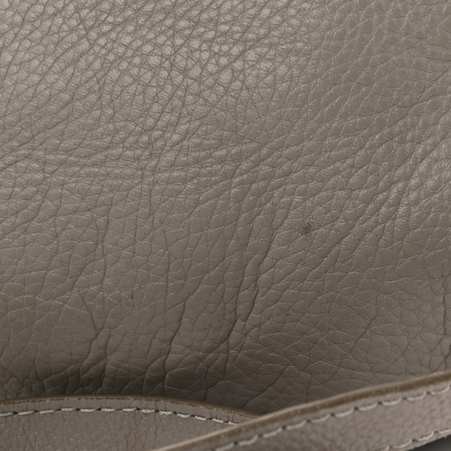 Calfskin Medium Marcie Satchel Cashmere Grey