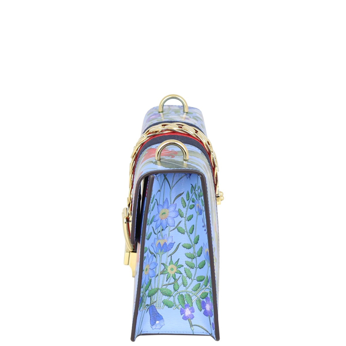 Gucci Sylvie Floral Print Small Shoulder Bag