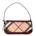 Patent Nova Check Newbury  Dark Red