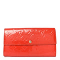 Vernis Sarah Wallet Rouge Grenadine