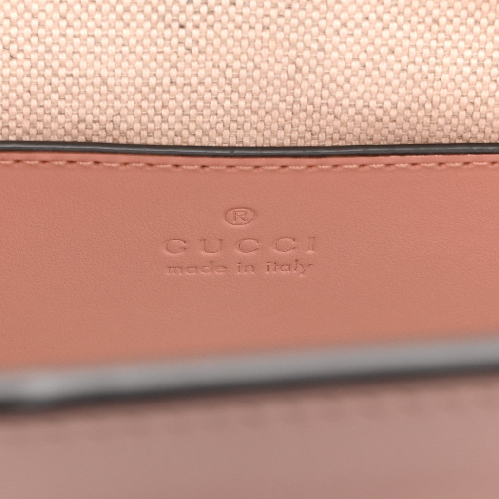 Calfskin GG Matelasse Small Slim Chain Shoulder Bag Perfect Pink Natural