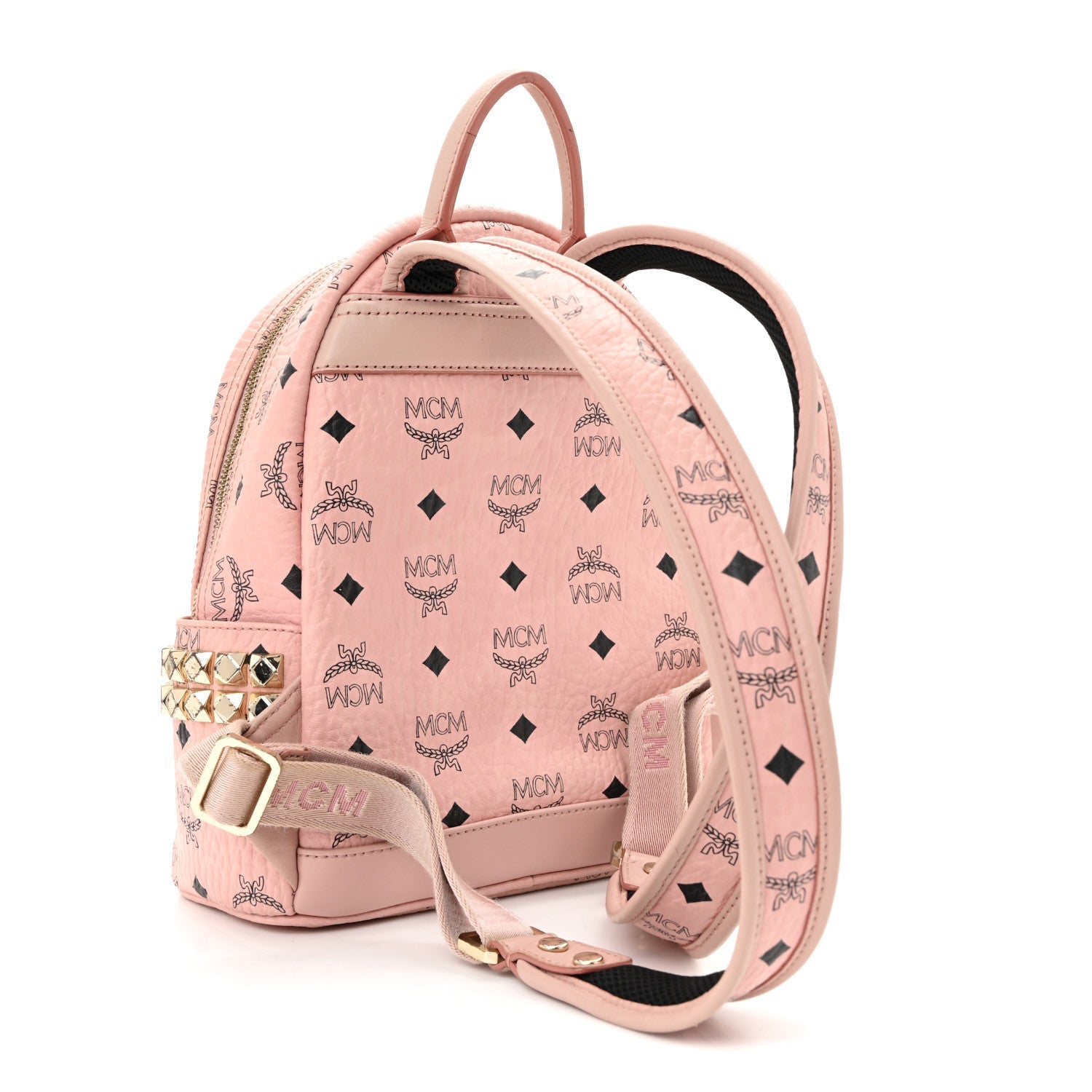 Visetos Outline Stud Mini Stark Backpack Soft Pink