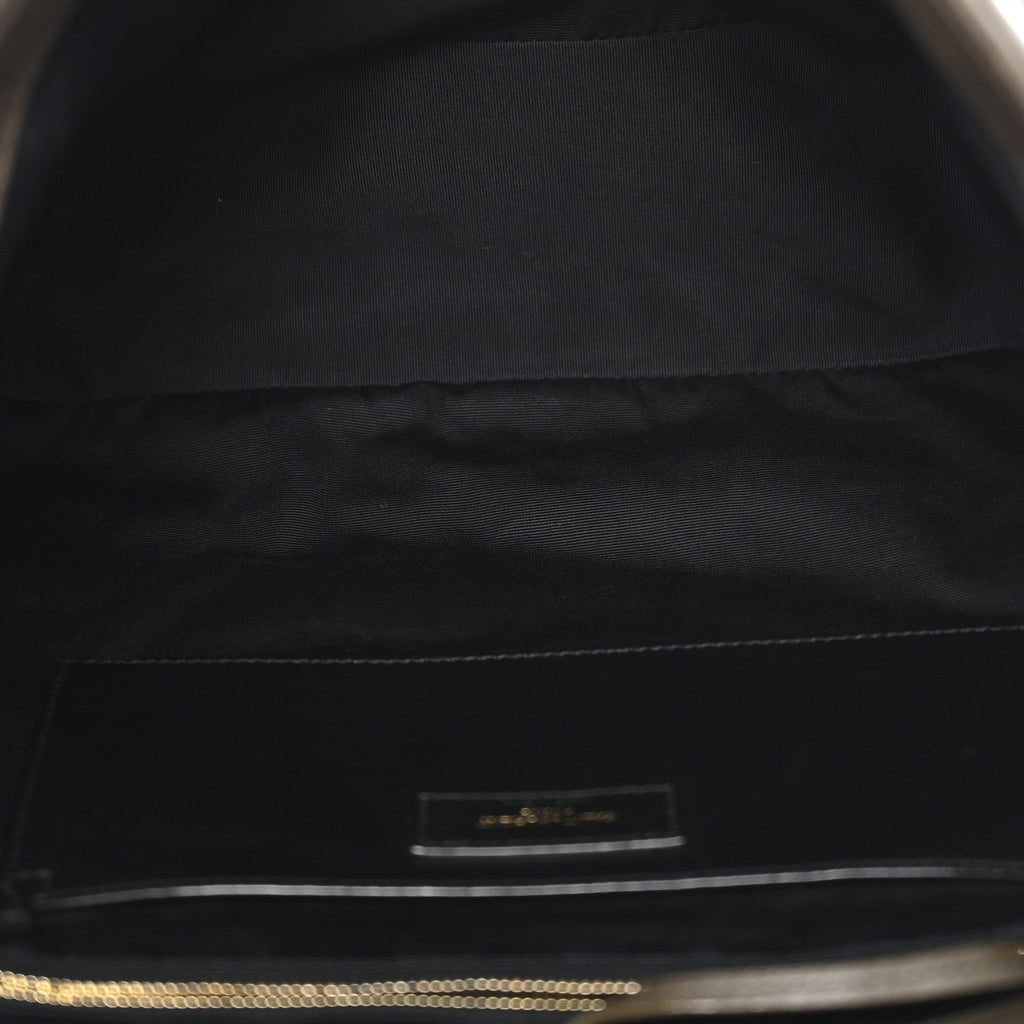Lambskin Matelasse Monogram Large Jamie 4.3 Light Musk