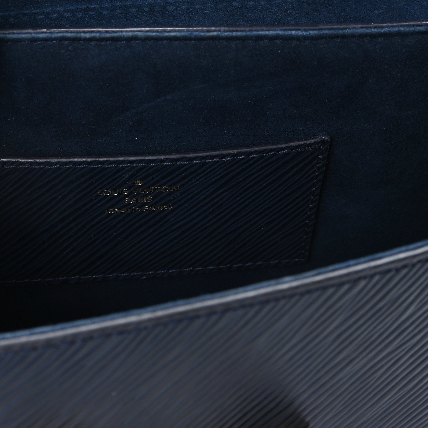 Epi Twist Shoulder Bag MM Indigo