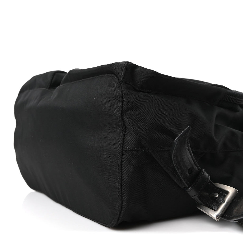 Nylon Vela Small Backpack Black