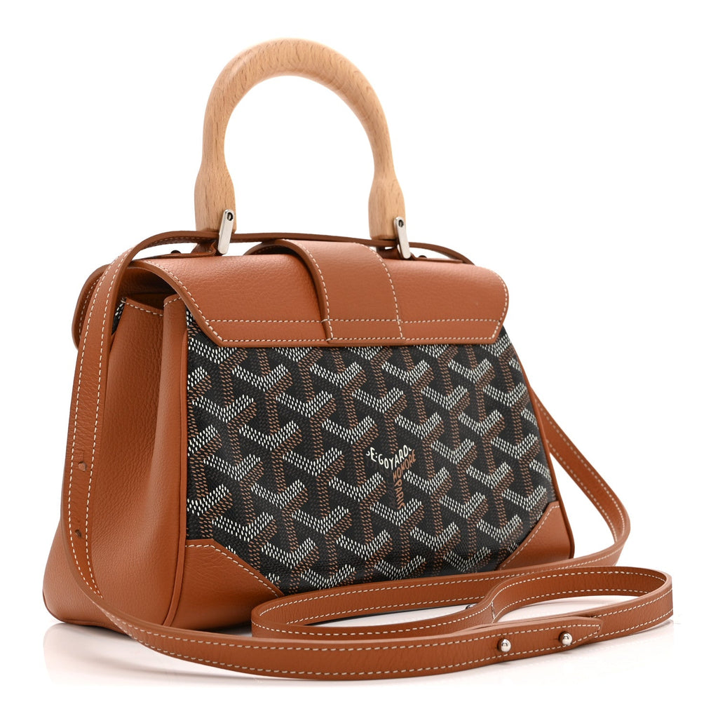 Goyardine Mini Saigon Black Gold