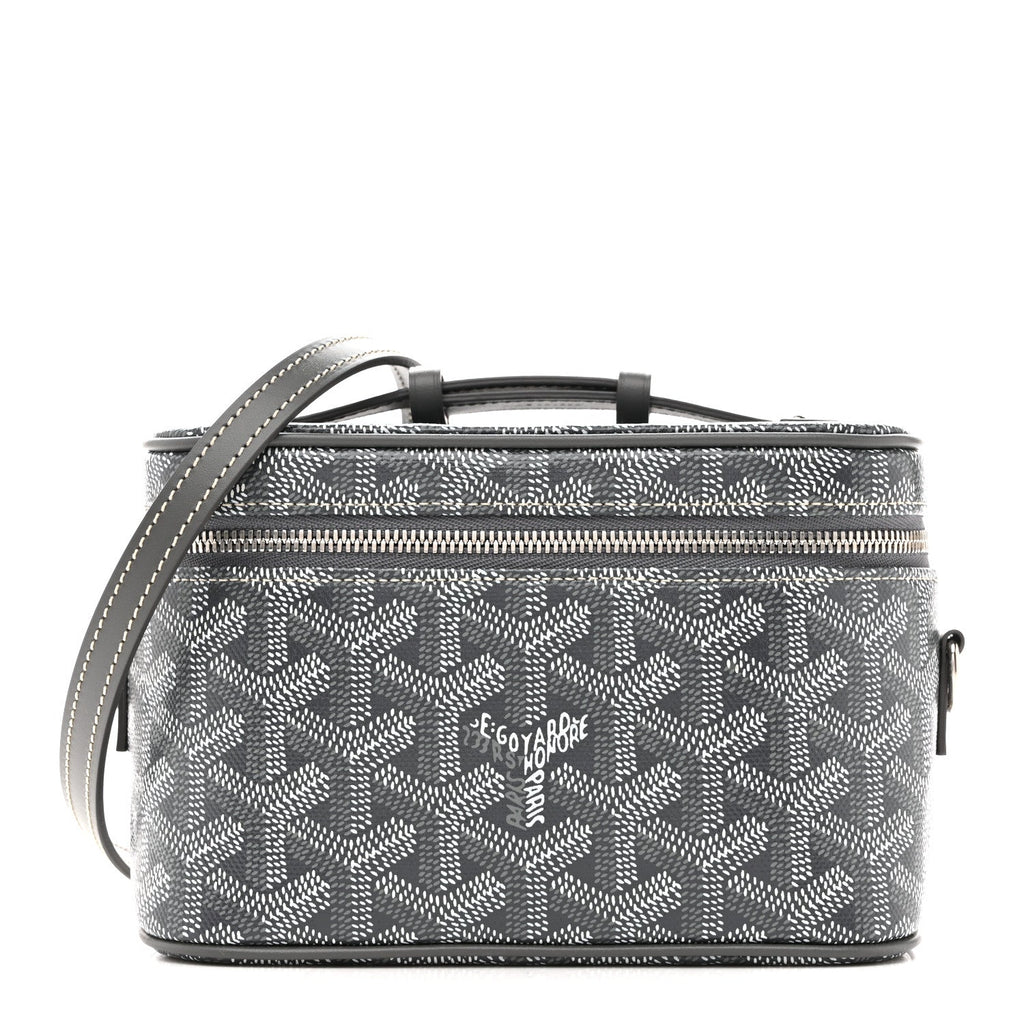 Goyardine Muse Mini Vanity Case Grey