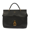 Mulberry Tote Amberley in Black, Calfskin Leather