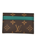 Monogram Macassar Double  Holder Borneo Green