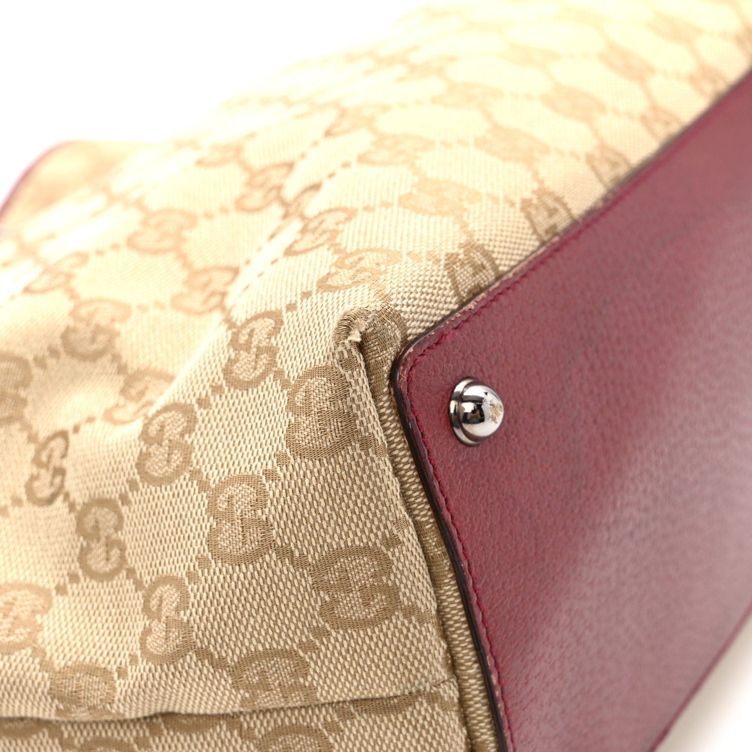 Monogram Large Eclipse Tote Red