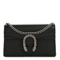 Calfskin Super Mini Dionysus Shoulder Bag Black