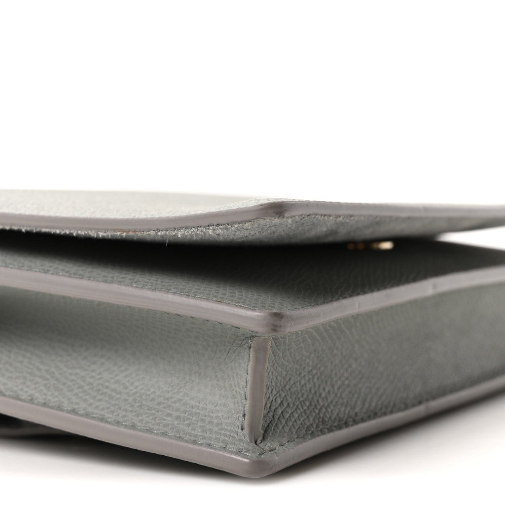 Calfskin 30 Montaigne 2 in 1 Pouch Grey