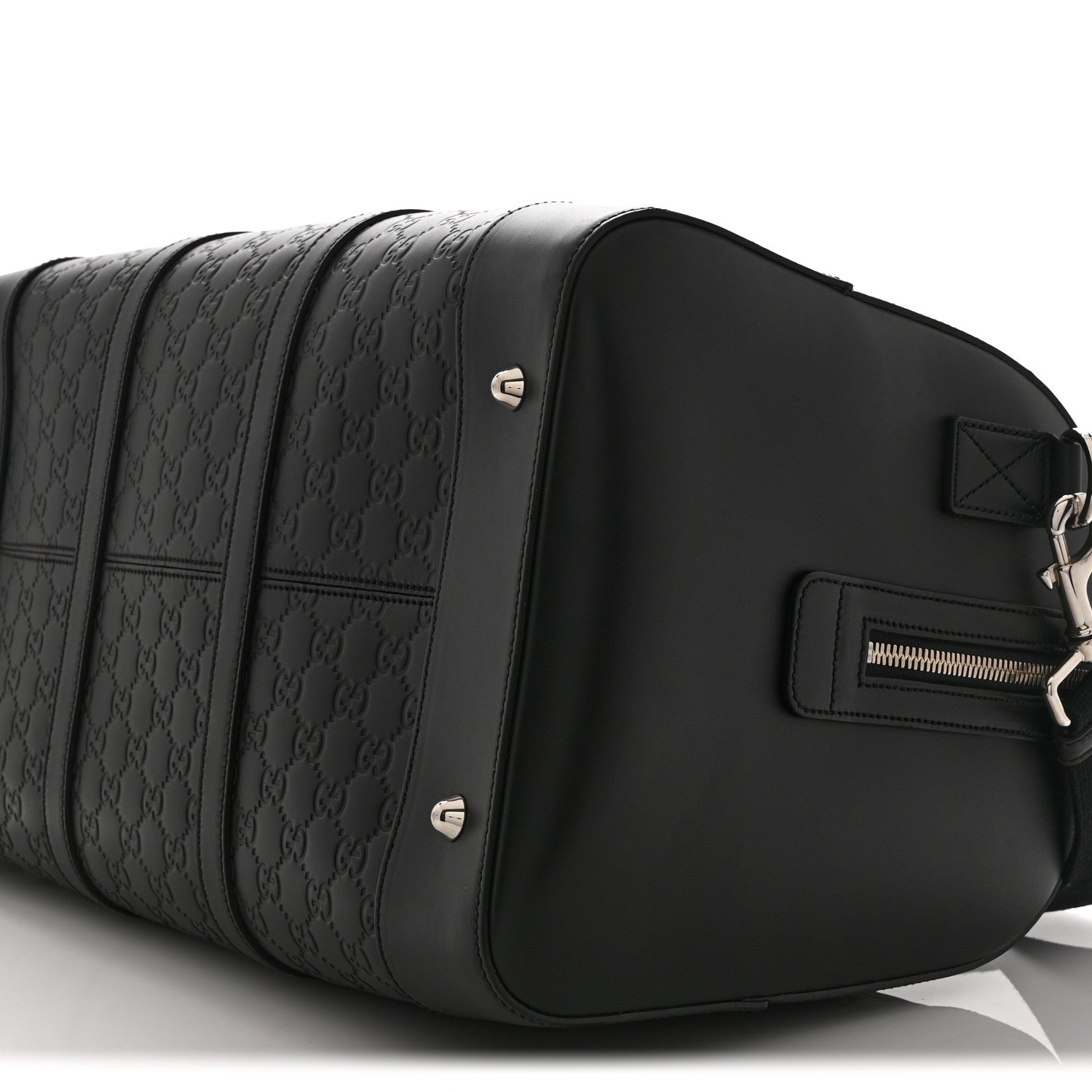 Guccissima Signature Medium Duffle Black