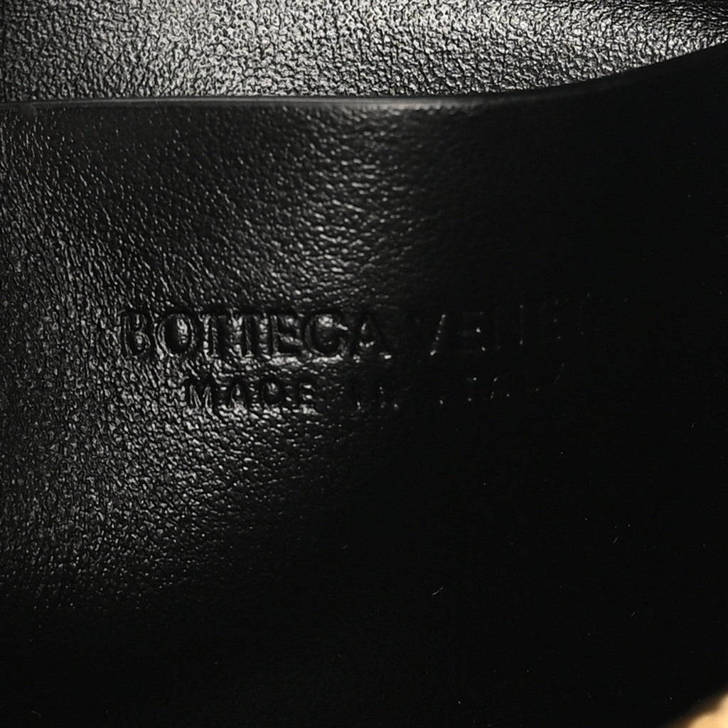 Nappa Intrecciato Concert Pouch Black