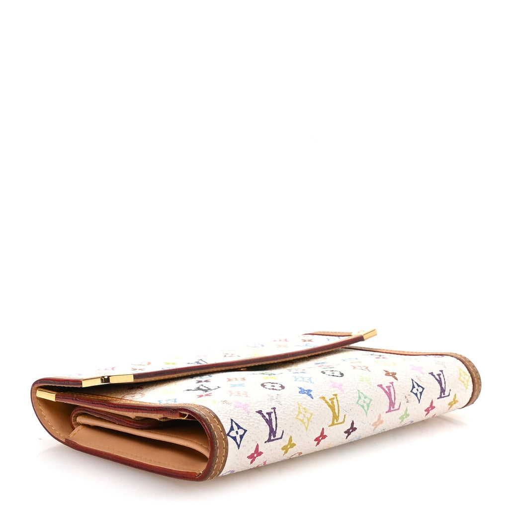 Monogram Multicolor Porte Tresor International Wallet White