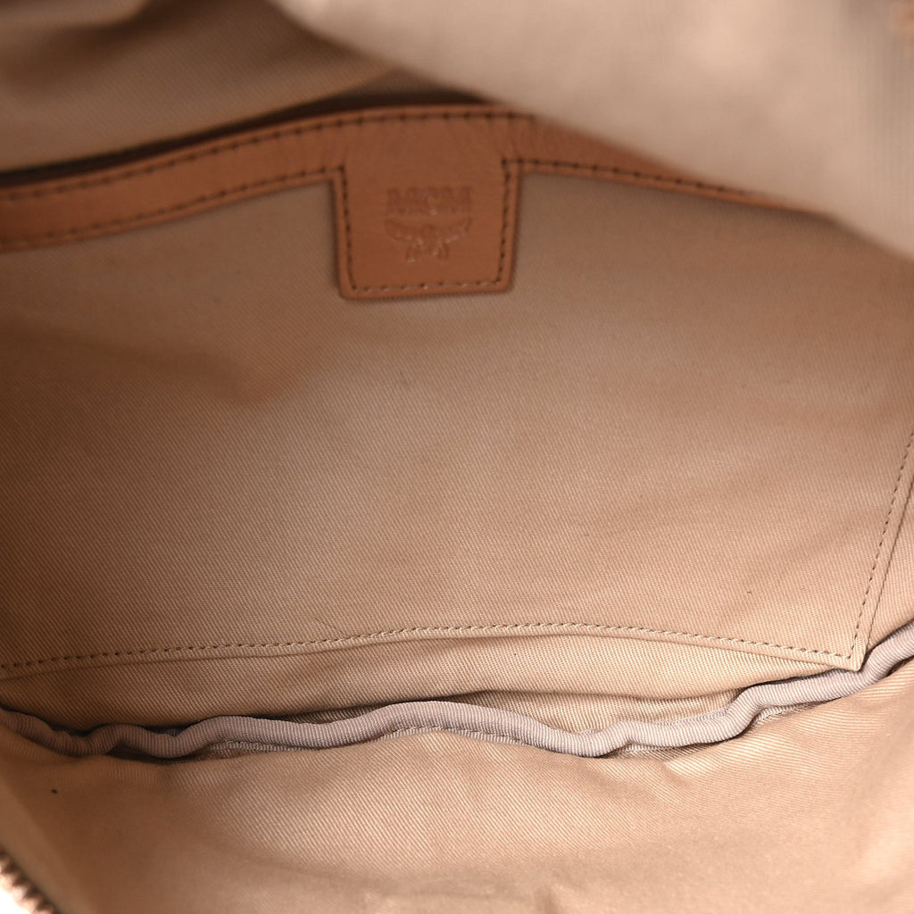 Metallic Visetos Stark Belt Bag Champagne Gold
