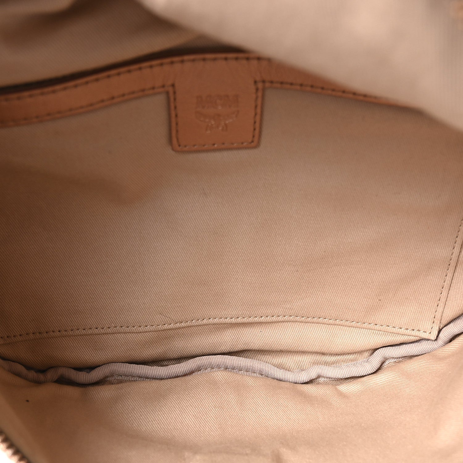 Metallic Visetos Stark Belt Bag Champagne Gold