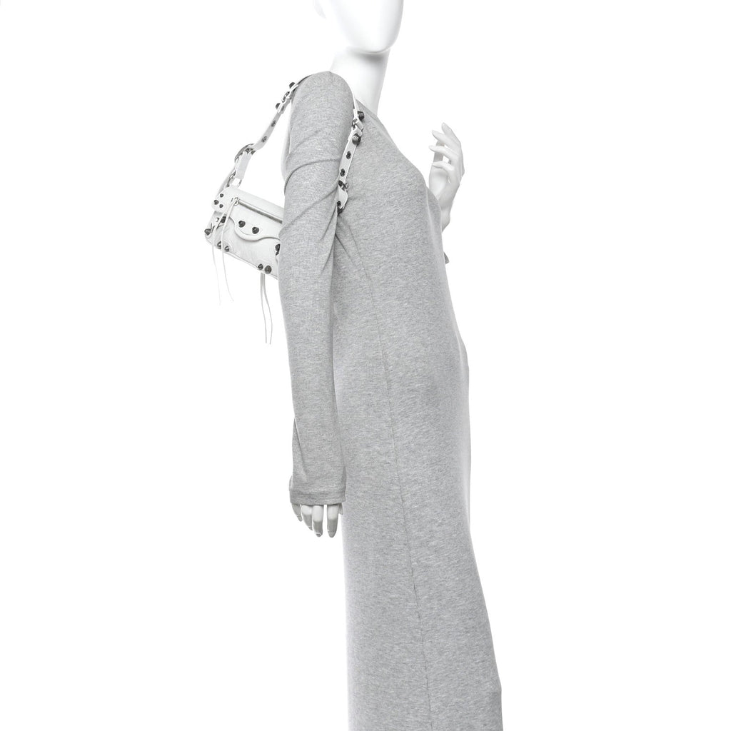 Agneau Arena Le Cagole Sling Bag XS Optic White