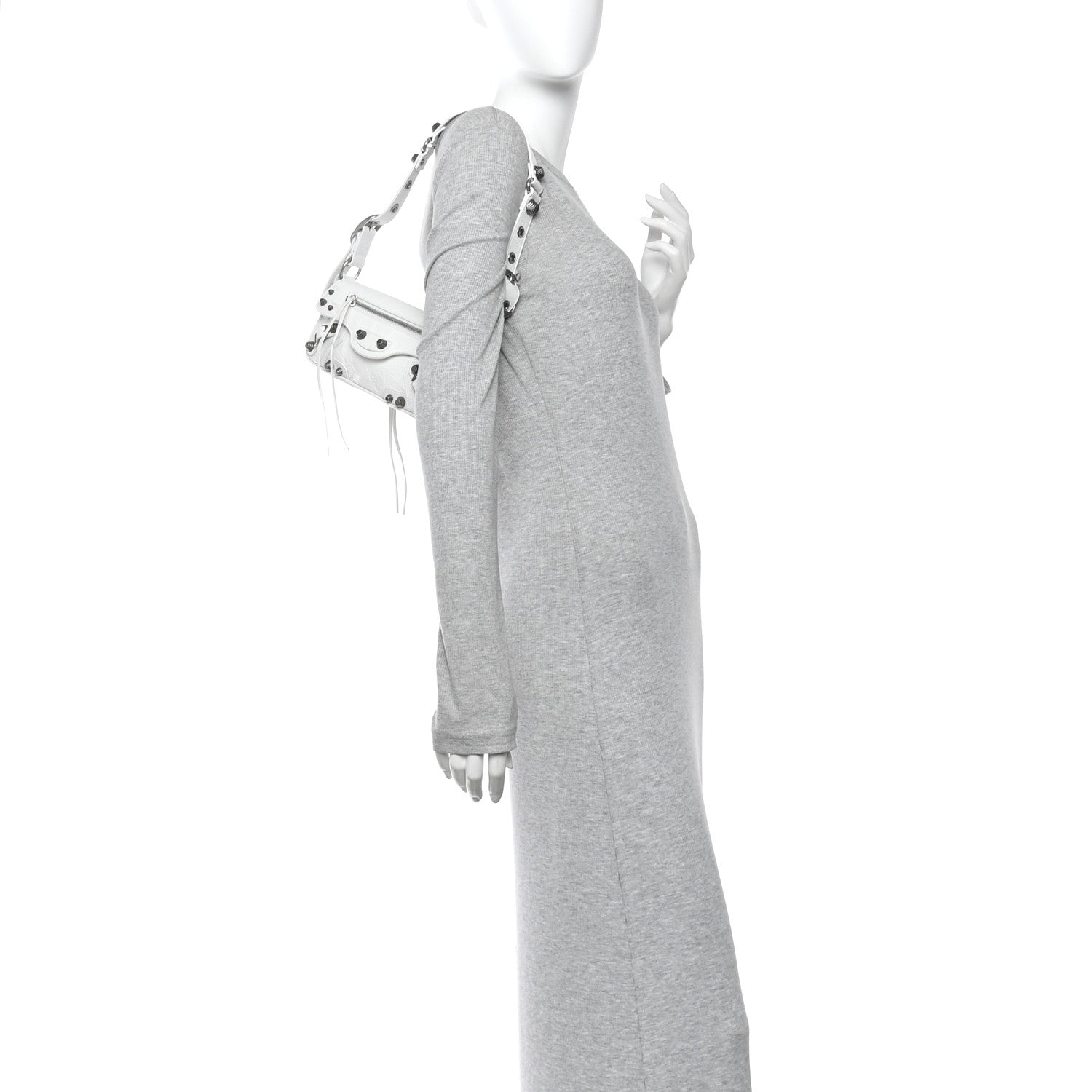 Agneau Arena Le Cagole Sling Bag XS Optic White