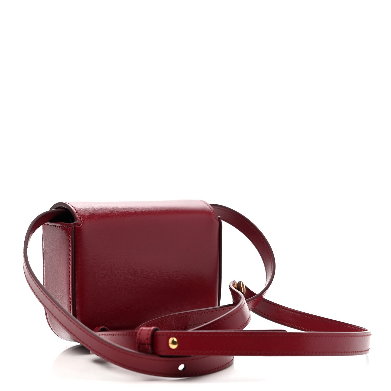 Shiny Calfskin Mini Triomphe Carmin