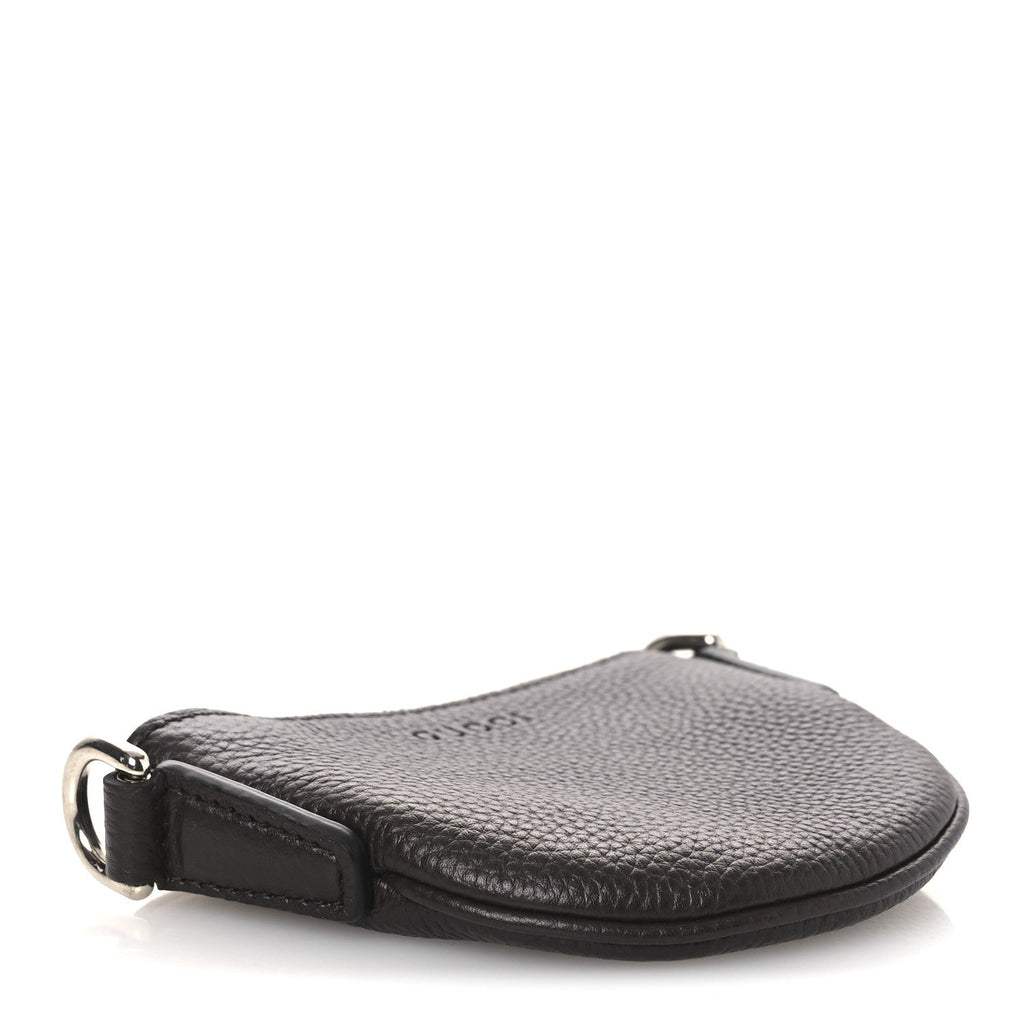 Pebbled Calfskin Mini B Shoudler Bag Brown