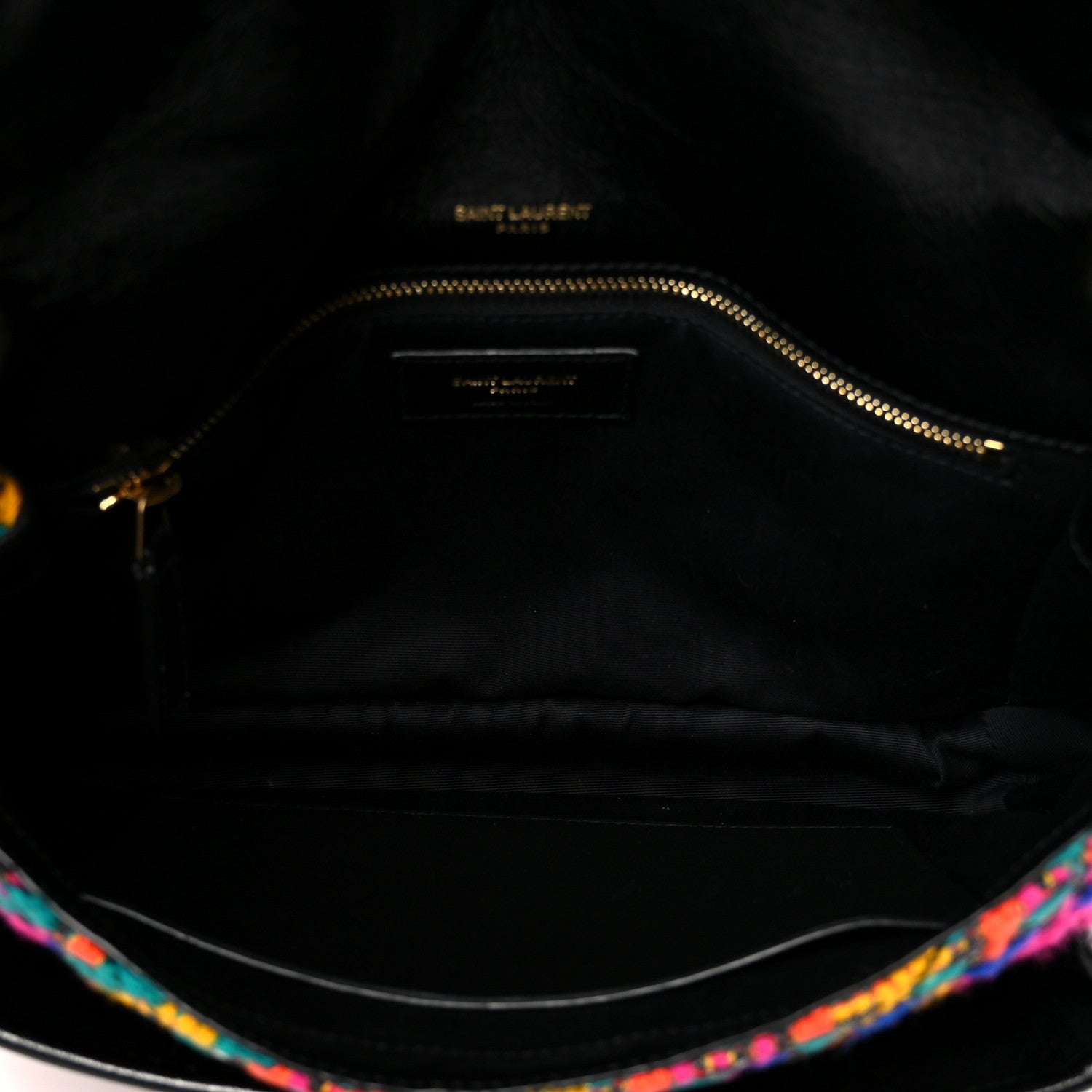 Tweed Calfskin Matelasse Monogram Medium Niki Chain Satchel Multicolor