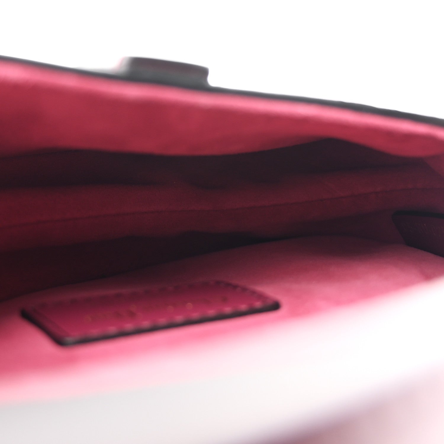 Supple Calfskin Mini Saddle Bag With Strap Purple