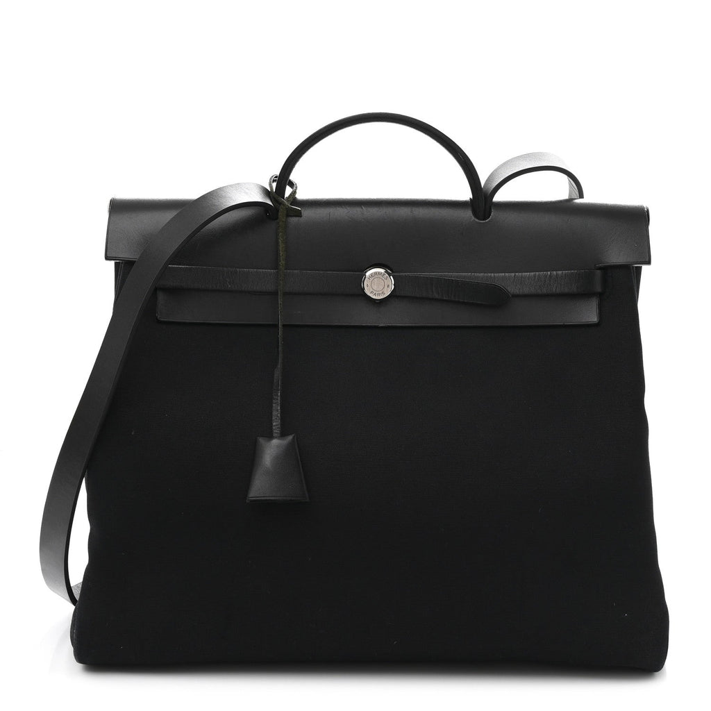 Military Toile Vache Hunter Herbag Messenger 39 Black