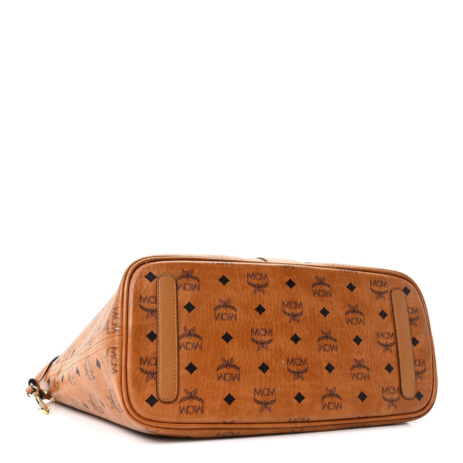 Visetos Medium Liz Reversible Shopper Tote Cognac