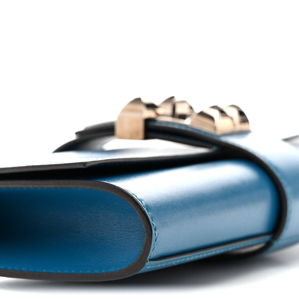 Tadelakt Medor 23 Clutch Bleu Izmir