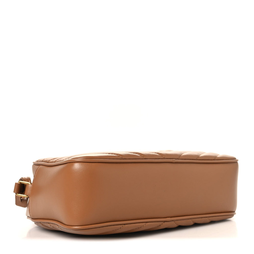 Calfskin Matelasse Monogram Lou Camera Bag Cinnamon