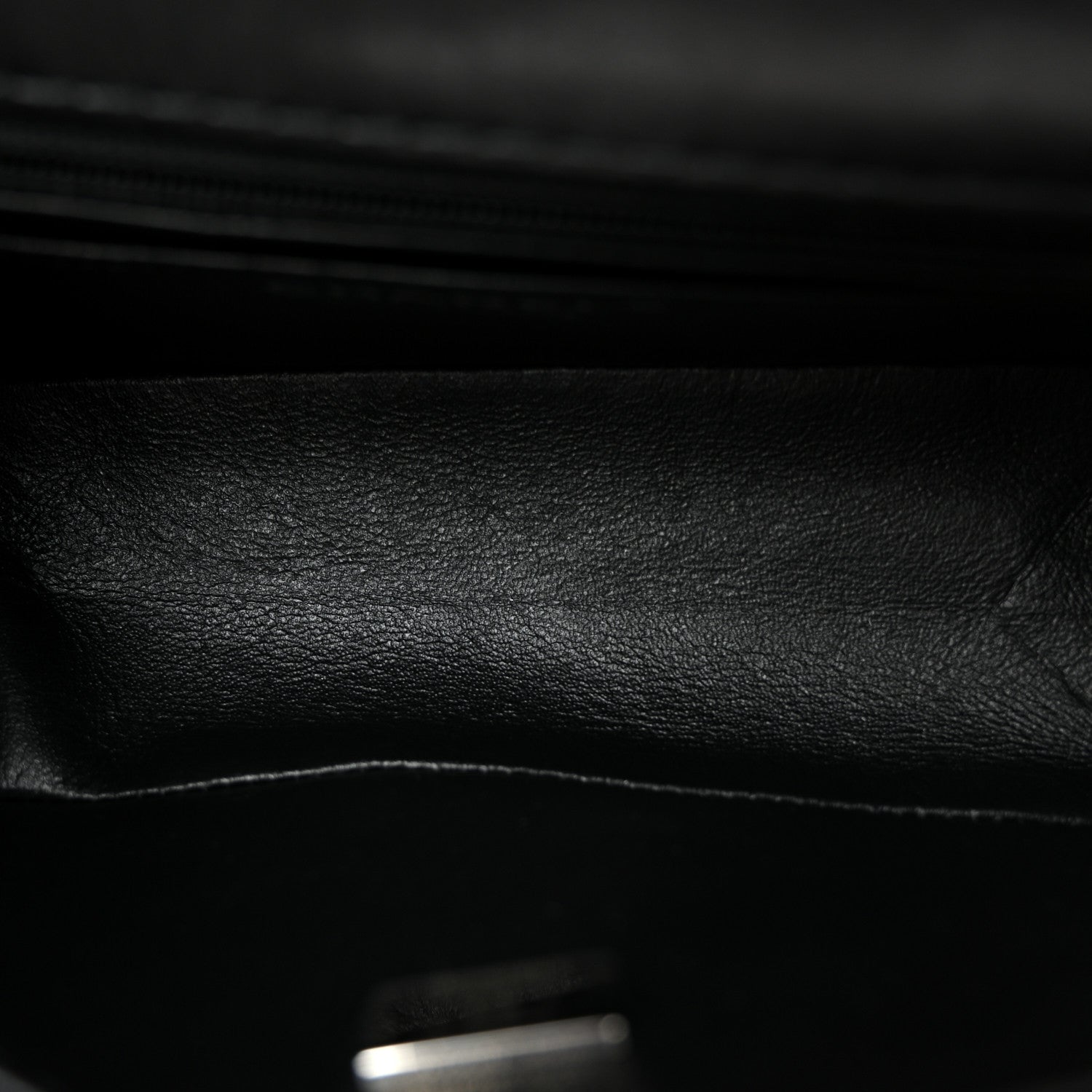 Aged Calfskin Quilted 2.55 Reissue Mini Flap So Black