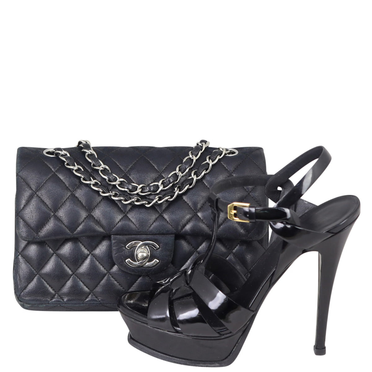 Chanel Classic Double Flap Small | Black SHW