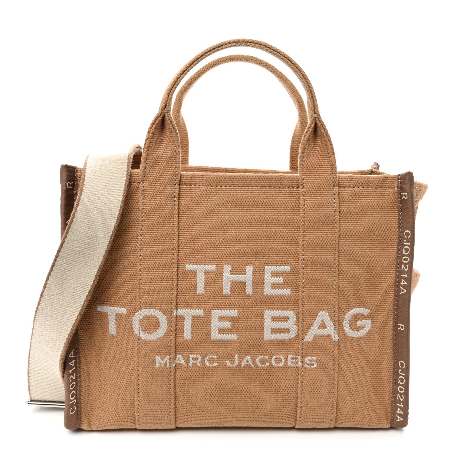 Jacquard Medium The Traveler Tote Bag Camel
