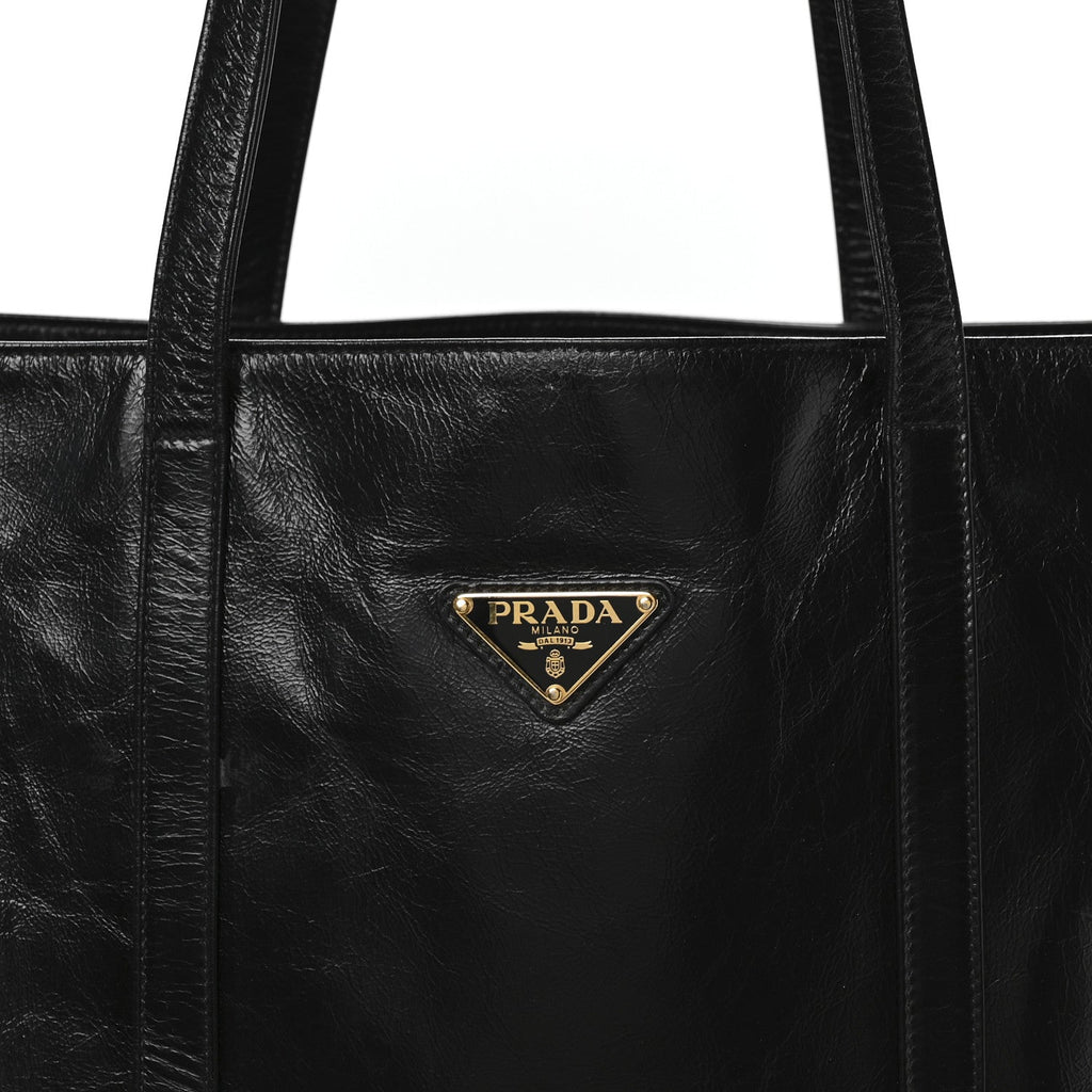 Soft Lux Large Shopping Tote Black