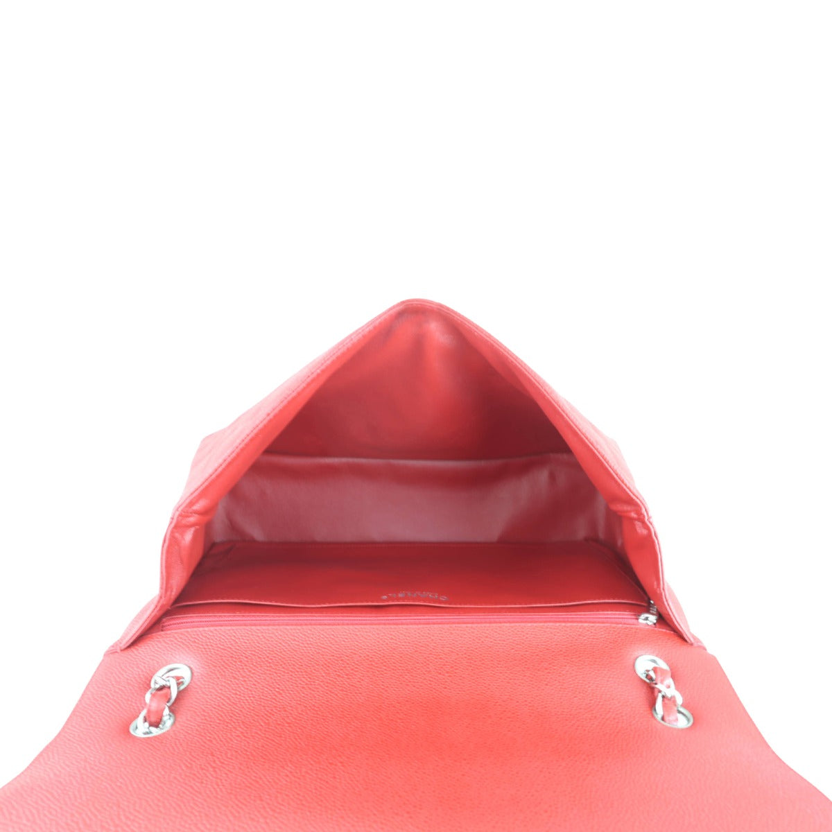Chanel Classic Single Flap Maxi (red) | Red